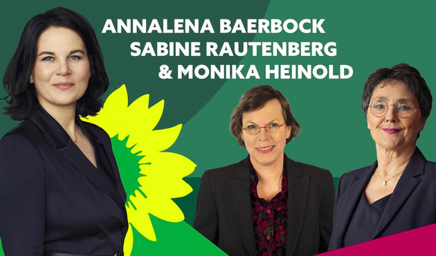 Annalena Baerbock, Sabine Rautenberg, Monika Heinold 
