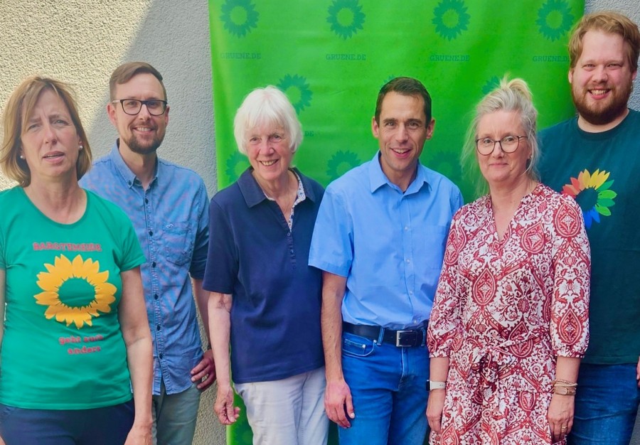 Hilke Vonderheiden, Dennis Bluhm, Anne vor dem Esche, Benjamin Stukenberg, Angela Tsagkalidis und Aksel Leimbach. Nicht im Bild: Ruth Kastner