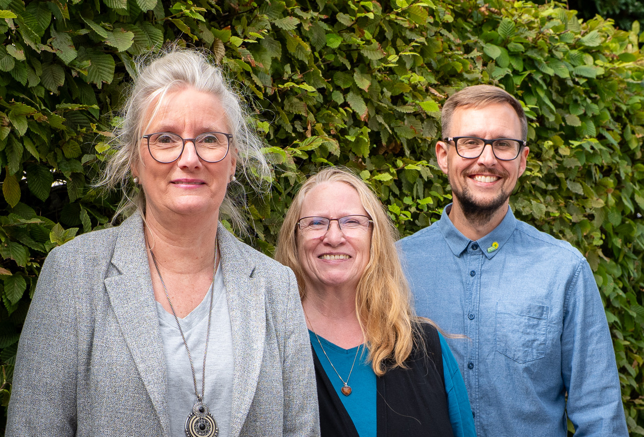 Angela Tsagkalidis, Ute Sauerwein-Weber, Dennis Bluhm 